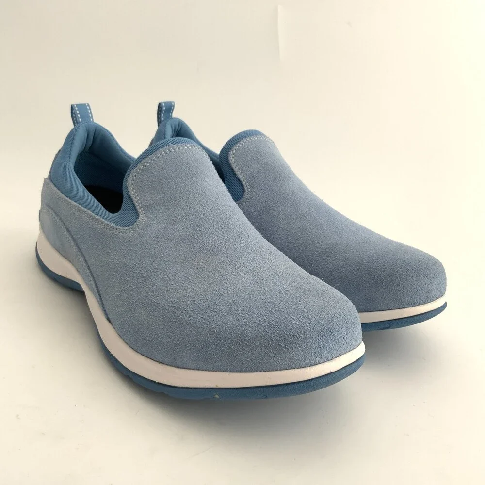 Lands End blue accent